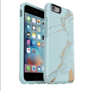 Otterbox for iPhone 7/8 Robin’s Egg & Gold Marble
